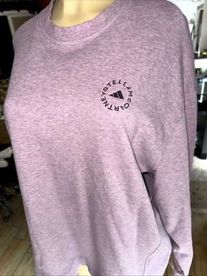 Sudadera Adidas by Stella McCartney Pullover Púrpura De Gran Tamaño M #va Foto 1 de 4