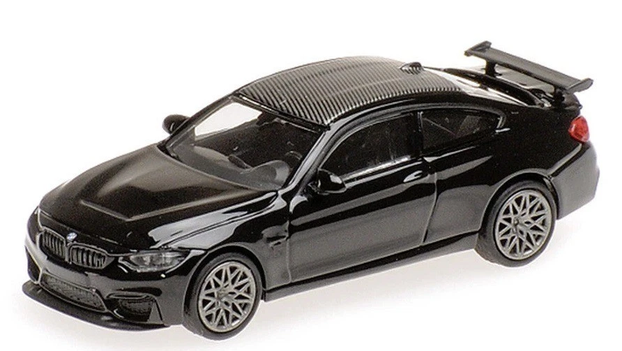MINICHAMPS, BMW M4 GTS 2016 Nero con cerchi grigi, 1/87,  MNC870027106 - Immagine 1 di 1