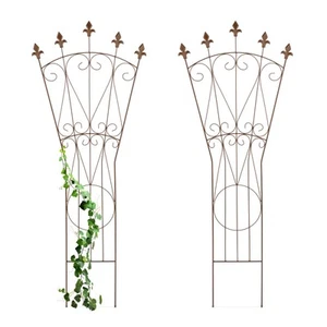Rankgitter Rankhilfe Rankspalier Rosenspalier Blumenspalier Kletterhilfe 2er Set - Bild 1 von 7