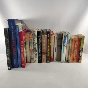 Vintage Lot of 20 Baseball Collection Hardcover Books - Picture 1 of 5