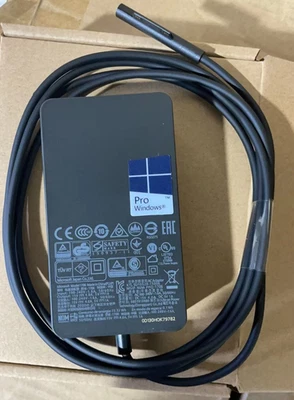 Genuine OEM 65W Microsoft Surface Pro Book 1 2 3 4 5 6 7 X Adapter Charger 1706 - Image 1 of 4