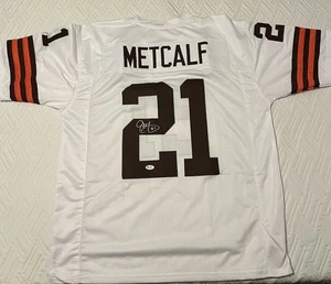 Eric Metcalf signiertes individuelles Cleveland Browns Trikot XL Fünf Sterne Echtheitszertifikat - Bild 1 von 5