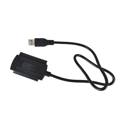New IDE SATA to USB 2.0 Adapter Converter Cable For 2.5 3.5 Inch Hard Drive HD - Image 1 of 4