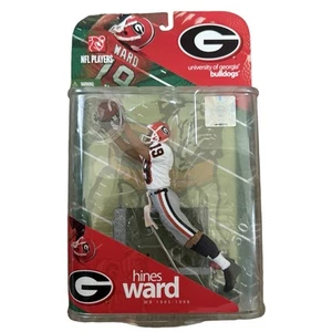 2009 McFarlane College Football Hines Ward Georgia Bulldogs White Jersey Variant - Picture 1 of 2
