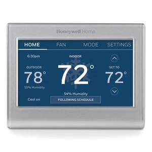 RTH9585WF1004 Wi-Fi Smart Color Thermostat, 7 Day Programmable, Touch Screen,... - Picture 1 of 7