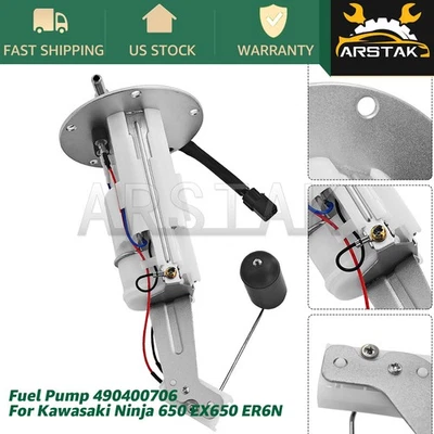 49040-0706 Fuel Pump Petrol Gas Assy For Kawasaki Ninja 650 EX650 ER6N 2012-2016 Foto 1 de 4