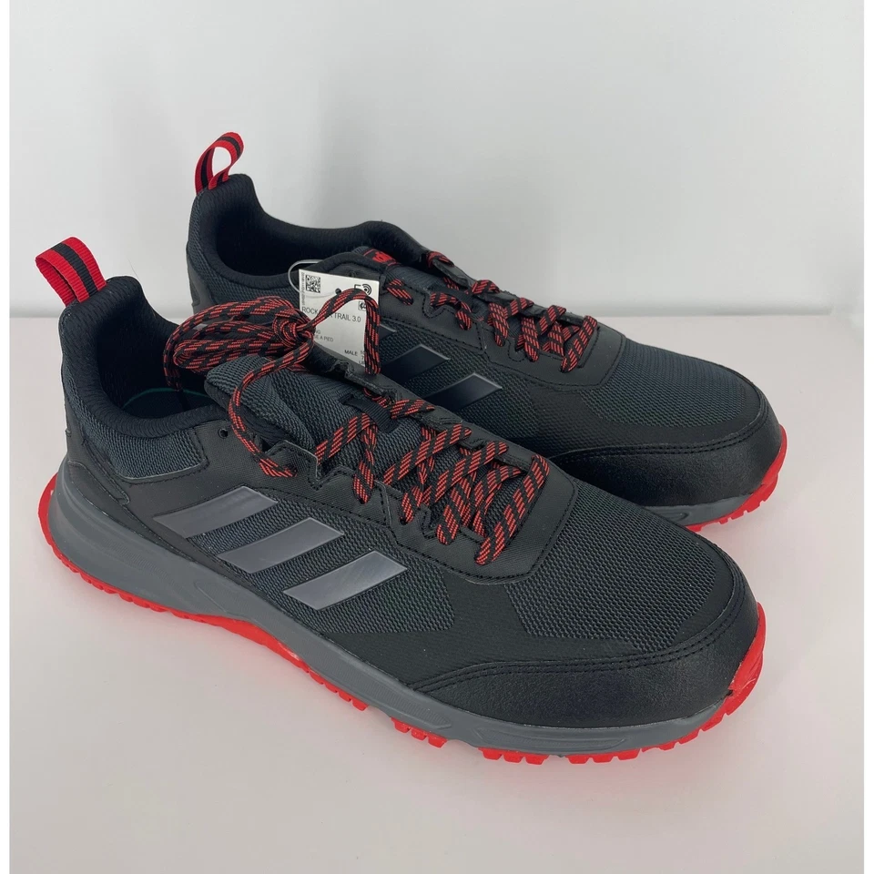 Adidas Rockadia Trail 3.0 Hombres Talla US 11 Negro/Noche Met/Rojo EG3485 Zapatos Nuevos con Etiquetas Foto 1 de 4