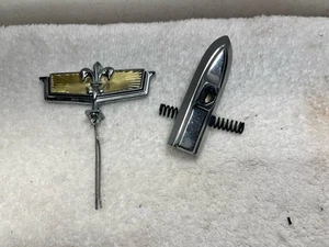 Used  OEM 1980 - 1990 Chevy Caprice Hood Header Panel Ornament Emblem - Picture 1 of 6