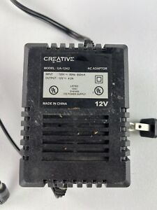 Genuine Creative 12V 4.2A Speaker AC Adapter Power Supply Model UA-1242