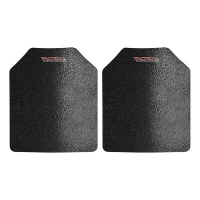 Tactical Scorpion Gear AR500 Level 3 III Body Armor Plates Pair Curved 10 x 12