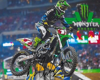 Ryan Villopoto, Supercross, Motocross, firmado autografiado, foto 8x10... Foto 1 de 2