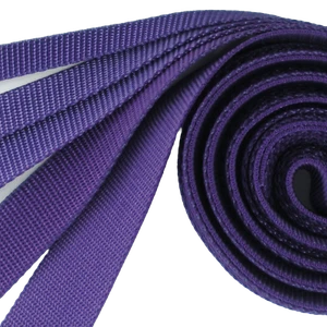 PURPLE Light Weight Nylon Webbing-5 WIDTHS-2, 5, 10, 25, 50, or 100 YARDS - Picture 1 of 3
