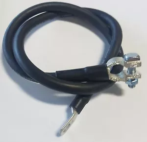 Battery Cable Negative 2 Gauge AWG Copper Custom Car, Truck, RV, Boat, Solar USA - Imagen 1 de 2
