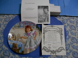 Bradford Plate 6 Treasured Songs of Childhood I'm a Little Teapot Reco Knowles - Picture 1 of 6
