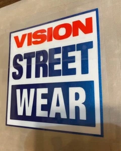 Vision Street Wear skateboarding Htv iron on 4”x4”