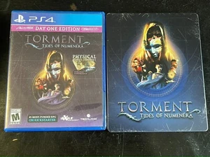 Torment Tides Of Numenera PlayStation 4 PS4 WITH STEELBOOK - Picture 1 of 7