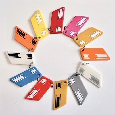 LLAVERO CON RAYAS CON PANEL DE SCOOTER VESPA RALLY ELIGE COLOR Foto 1 de 4