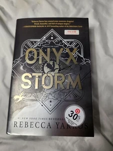 Onyx Storm TARGET Exclusive Deluxe Collector’s Edition Hardcover Book IN HAND - Picture 1 of 5