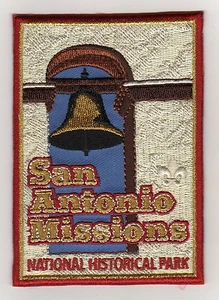 Misiones de San Antonio Nat. Parque Histórico (BSA Nat. Parche de la serie Parks, ¡como nuevo! - Imagen 1 de 1