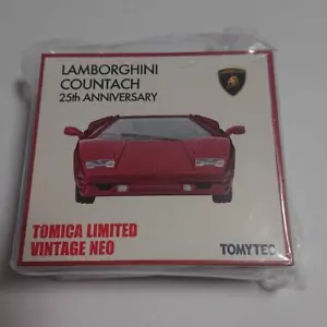 TOMICA LIMITED VINTAGE NEO 1/64 LAMBORGHINI COUNTACH 25th ANNIVERSARY Red - Picture 1 of 10