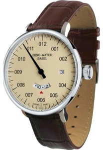 Zeno-Watch reloj de pulsera para hombres Bauhaus Uno beige Bauhaus C0073Q-Di9 - Imagen 1 de 1
