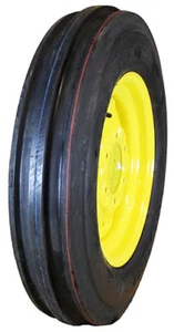 1 Crop Max 5.50-16 Front Tractor 3-rib Tire & Wheel fits John Deere Kit B-3 - Picture 1 of 2