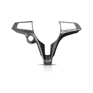 DRY Carbon Fiber Steering Wheel Cover Trim for Alfa Romeo Giulia 2017-2019 - Picture 1 of 4