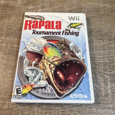 Rapala Tournament Fishing Nintendo Wii Game Complete With Manual Tested - Image 1 of 4