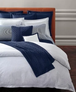 Ralph Lauren Organic Tattersall Cotton King Duvet Cover $470 - Picture 1 of 6
