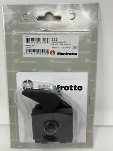 Manfrotto 323 RC2 System Schnellspanner Adapter mit 200PL-14 Platte ersetzen #3299 - Bild 1 von 1