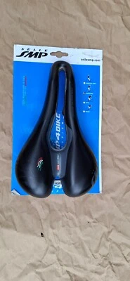 Sillín de bicicleta Selle SMP TRK GEL MEDIANO: NEGRO - ¡HECHO EN ITALIA! Foto 1 de 4