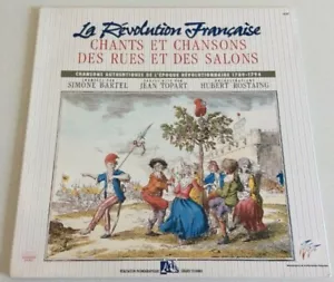 La Révolution Française Chants Et Chansons Des Rues Et Des Salons LP 33t - Picture 1 of 3