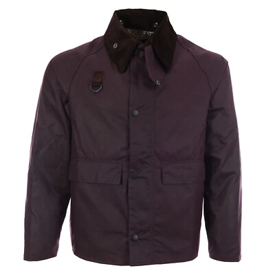 Barbour SL Spey Wax Jacket / Mens / Burgundy / RRP £300