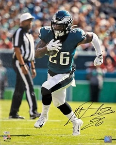 Miles Sanders Autographed 16x20 (Fanatics) Philadelphia Eagles  - Picture 1 of 1