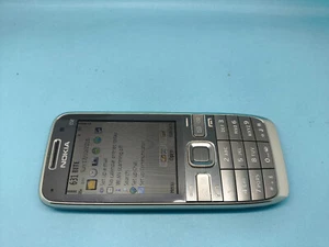 Nokia E52 - Smartphone (sbloccato) argento ottime condizioni timer di durata 25 minuti - Foto 1 di 5