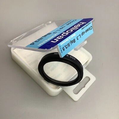 Heliopan Rollei Bay II/3.5 Close-Up Lens 3 L3 Filter - Image 1 of 4