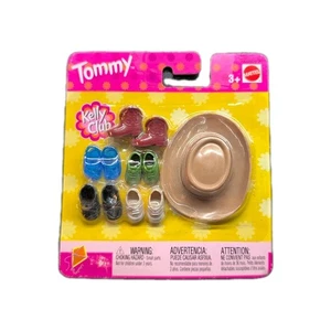 Paquete de zapatos y sombrero de vaquero Mattel Tommy Kelly Club 2002 #47625 en caja original - Imagen 1 de 2