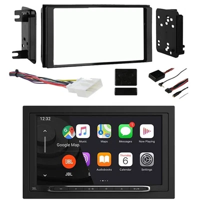 Receptor Bluetooth JBL 2 DIN con kit de instalación, interfaz de control del volante Foto 1 de 4