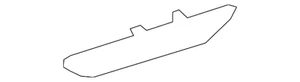 Genuine Nissan Reflector 26565-JJ90A - Picture 1 of 2