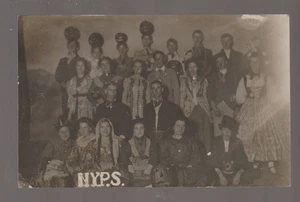 Minnesota RPPC c1910 HALLOWEEN PARTY Costumes JOL JACK O'LANTERN Lanterns JOLs - Picture 1 of 4