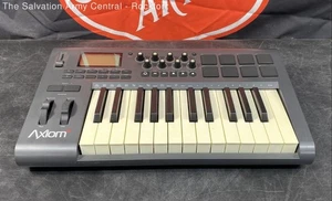 M-Audio Axiom 25 Gray White MIDI/USB 25 Keys System Keyboard Controller - Picture 1 of 12