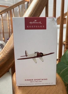 Hallmark Keepsake 2025 Sky's the Limit Kinner Sportwing Flugzeug Ornament - Bild 1 von 6