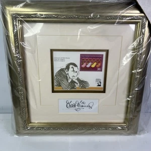 WALT DISNEY KARIKATUR FANTASIA SIGNATURE STAMP FRAMED ART LIMITED EDITION 1997 - Bild 1 von 3