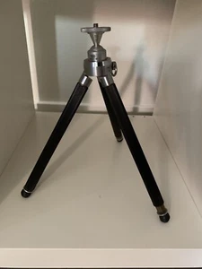 Vintage Ising Bergneustadt Telescoping 40" Surveyor Tripod +Leather Case Germany - Picture 1 of 10