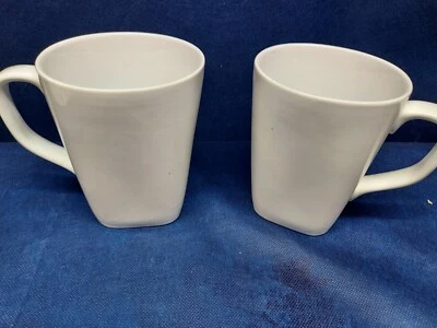 Threshold All White Set/2 Coffee/Tea Mugs EUC  - Image 1 of 4