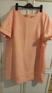 Orange Top Size 22 Marks and Spencer Collection