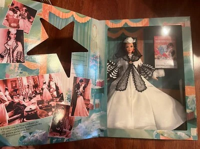 Scarlett O'Hara White Honeymoon Barbie/Loose With Box/Hollywood Legends/1994 - Image 1 of 2