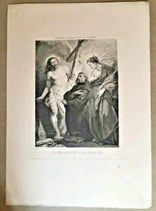 CONTEMPLACIÓN MÍSTICA S. AGUSTÍN,Real Academia San Fernando, Ribera p.º,1870-85 - Picture 1 of 1