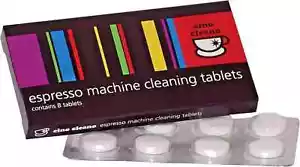 Cino Cleano Espresso Machine Cleaning Tablets 8 Count FREE POST - Picture 1 of 3