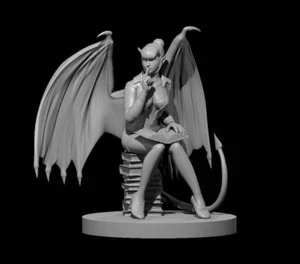 Succubus Mini - DND - Pathfinder - Dungeons & Dragons - RPG - Tabletop - mz4250- - Picture 1 of 5